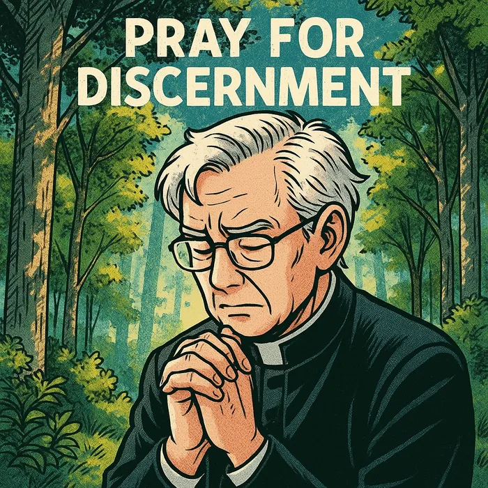 世界新聞圖卡：Pray for discernment