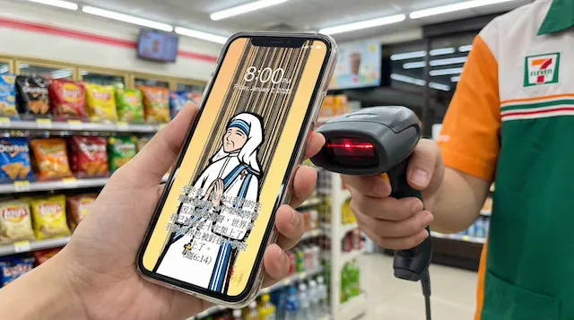 麥力手機桌布產生器的桌布範例